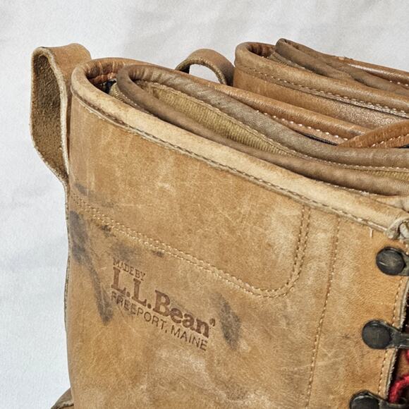 Vintage LL Bean Mens Size 10 Maine USA Hunting Shoe Duck Boots Insulated - Picture 3 of 10